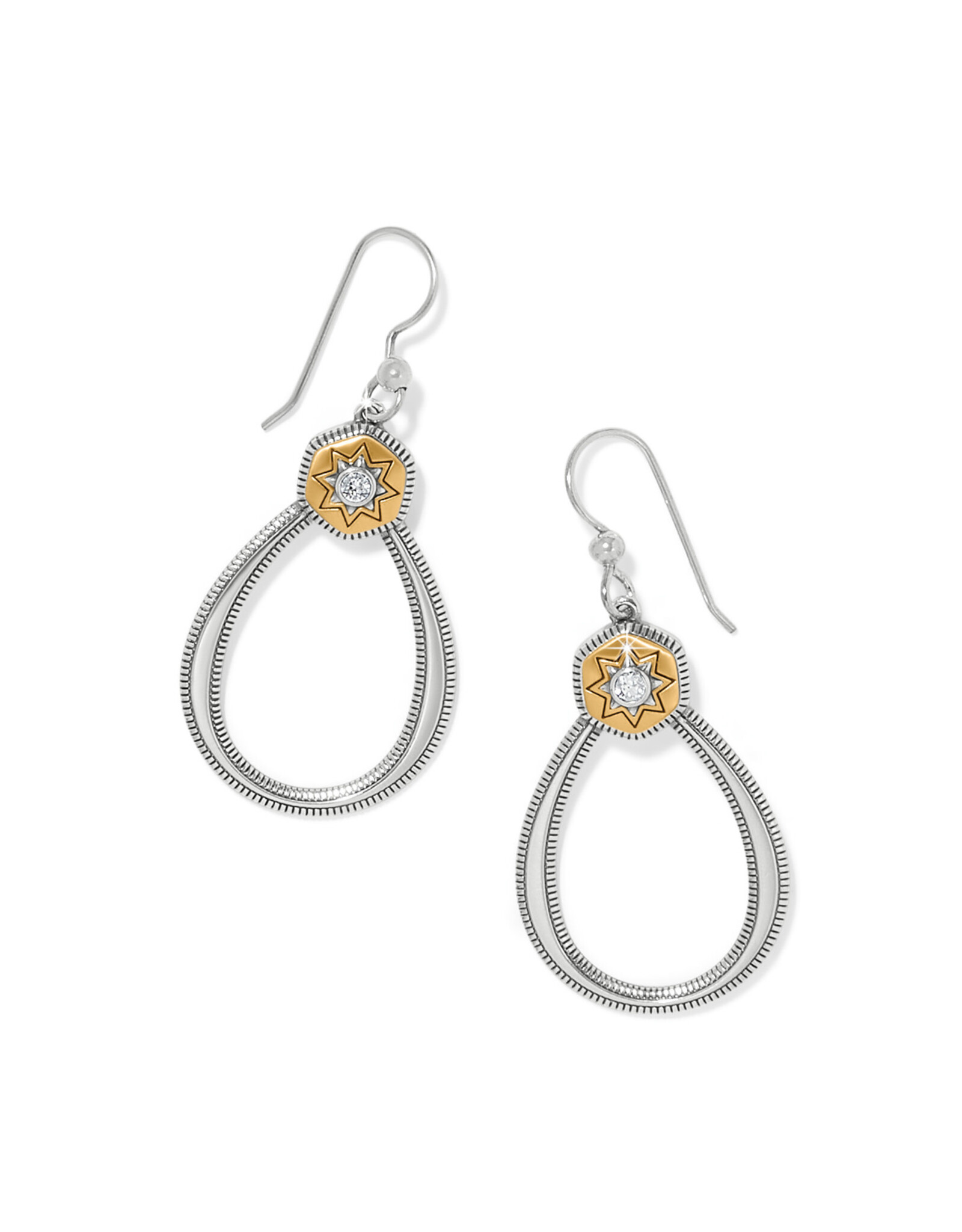 Brighton Brighton JA0290 Mosaic Nova French Wire Earrings