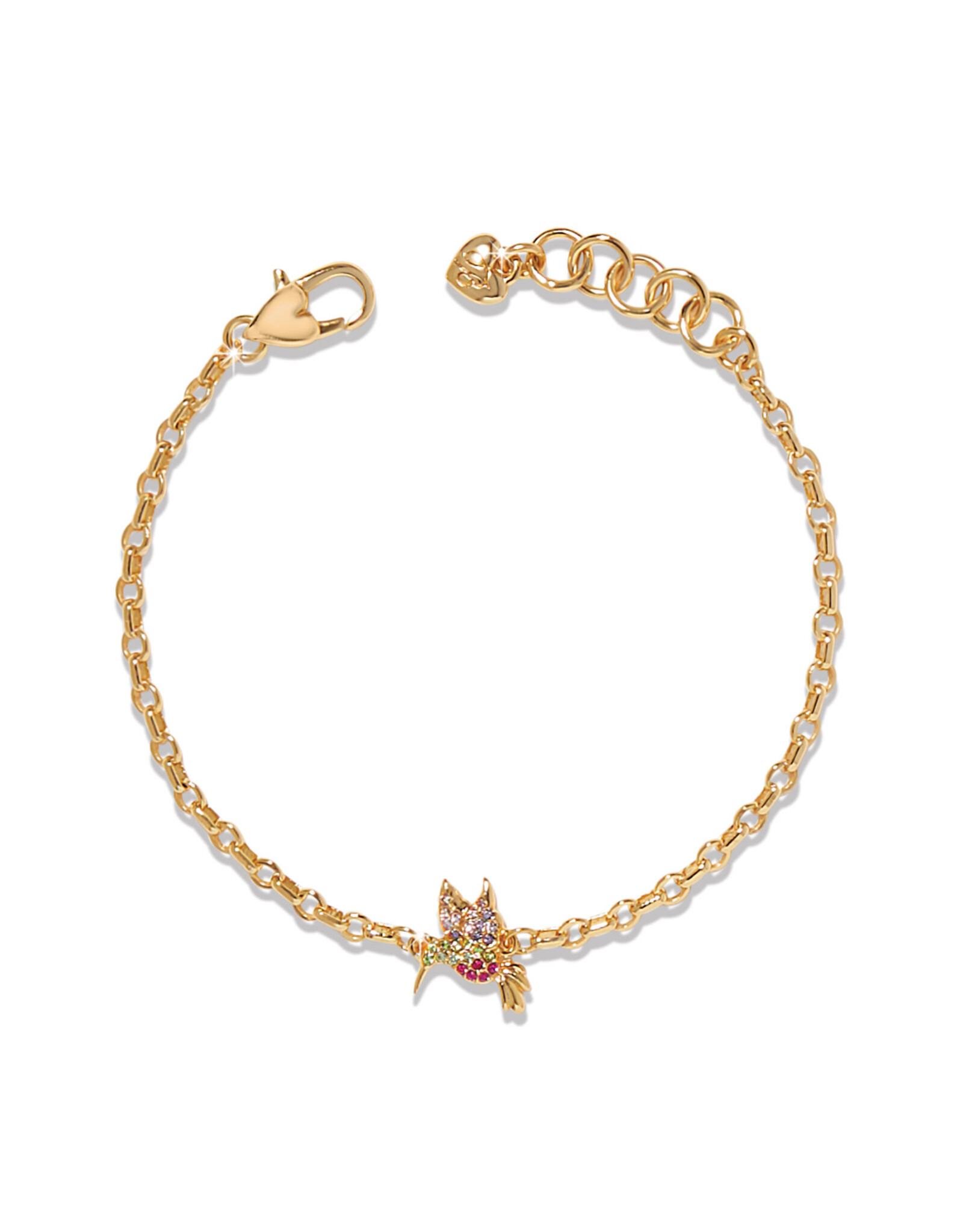 Brighton Brighton JF0465 Enchanting Gem Hummingbird Bracelet