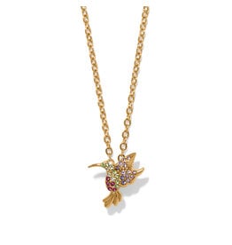 Brighton Brighton JM0237 Enchanting Gem Hummingbird Necklace