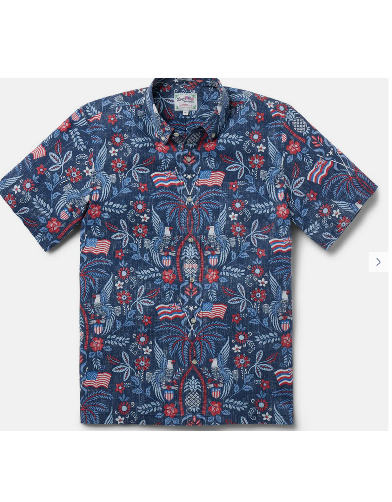 Reyn Spooner Reyn M700112526 Summer Commemorative 2026 BF Navy