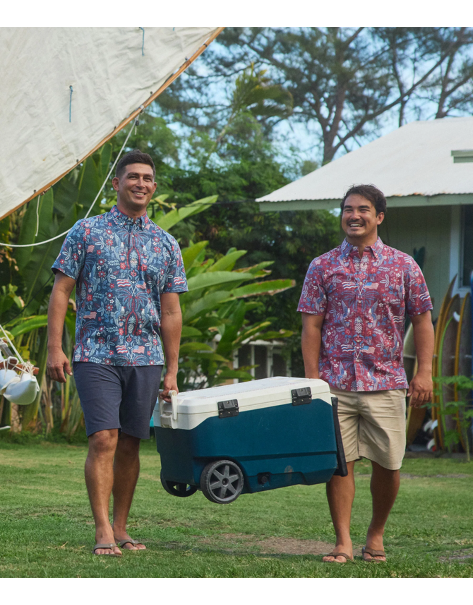Reyn Spooner Reyn M700112526 Summer Commemorative 2026 BF Navy