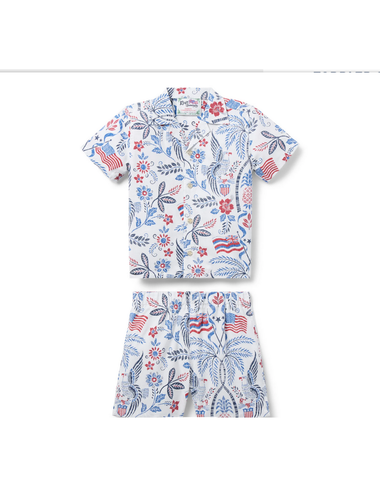 Reyn Spooner Reyn K700129026 Summer Commemorative Toddler Set