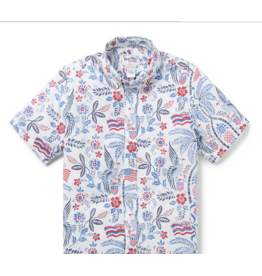 Reyn Spooner Reyn K700126026 Summer Commemorative 2026 White KBF Shirt