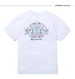 Reyn Spooner Reyn M707330126 Summer Commemorative 2026 White Tee