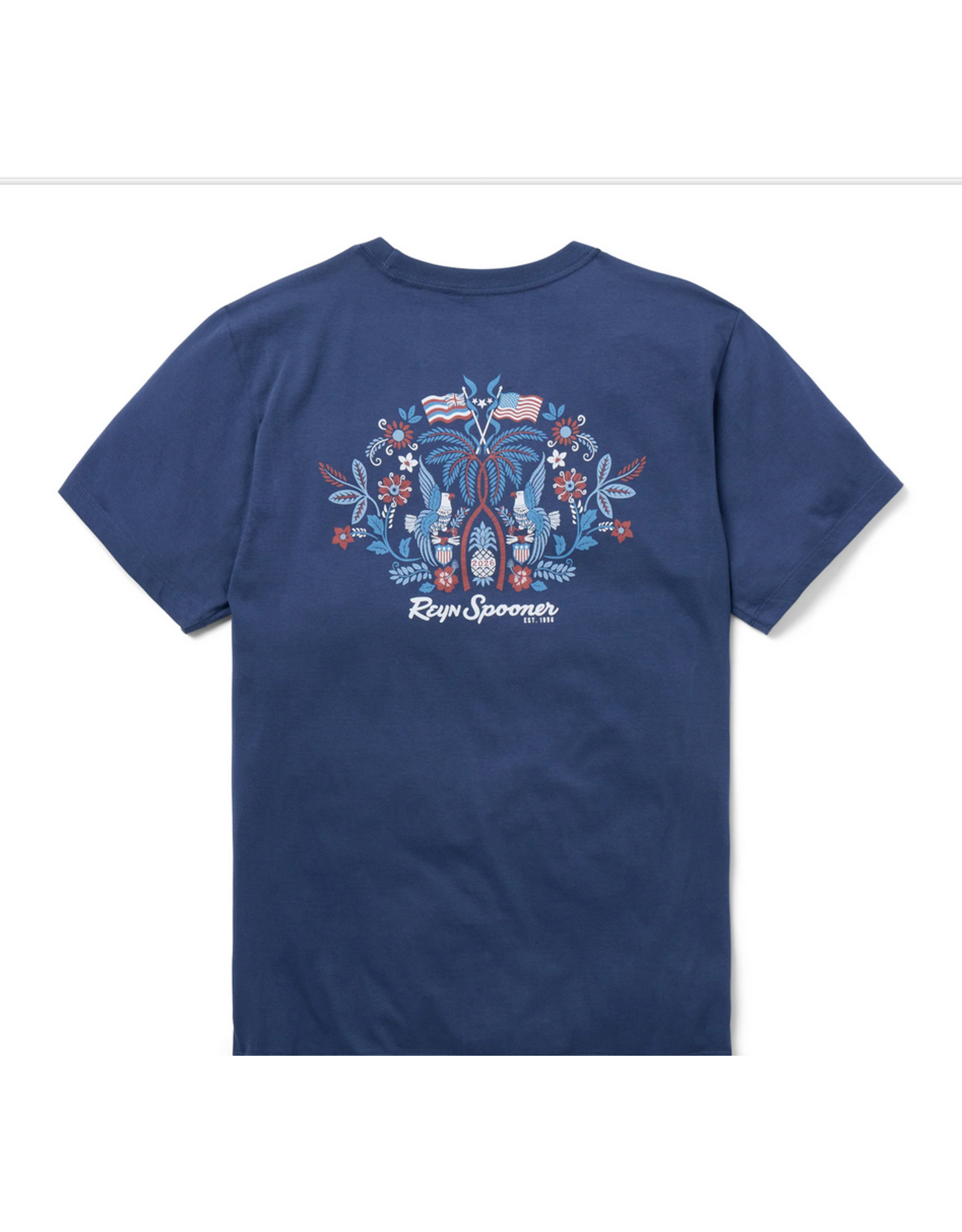Reyn Spooner Reyn M707330126 Summer Commemorative 2026 Navy bTee