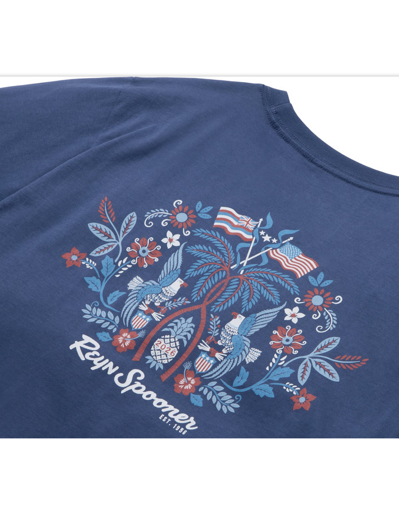 Reyn Spooner Reyn M707330126 Summer Commemorative 2026 Navy bTee