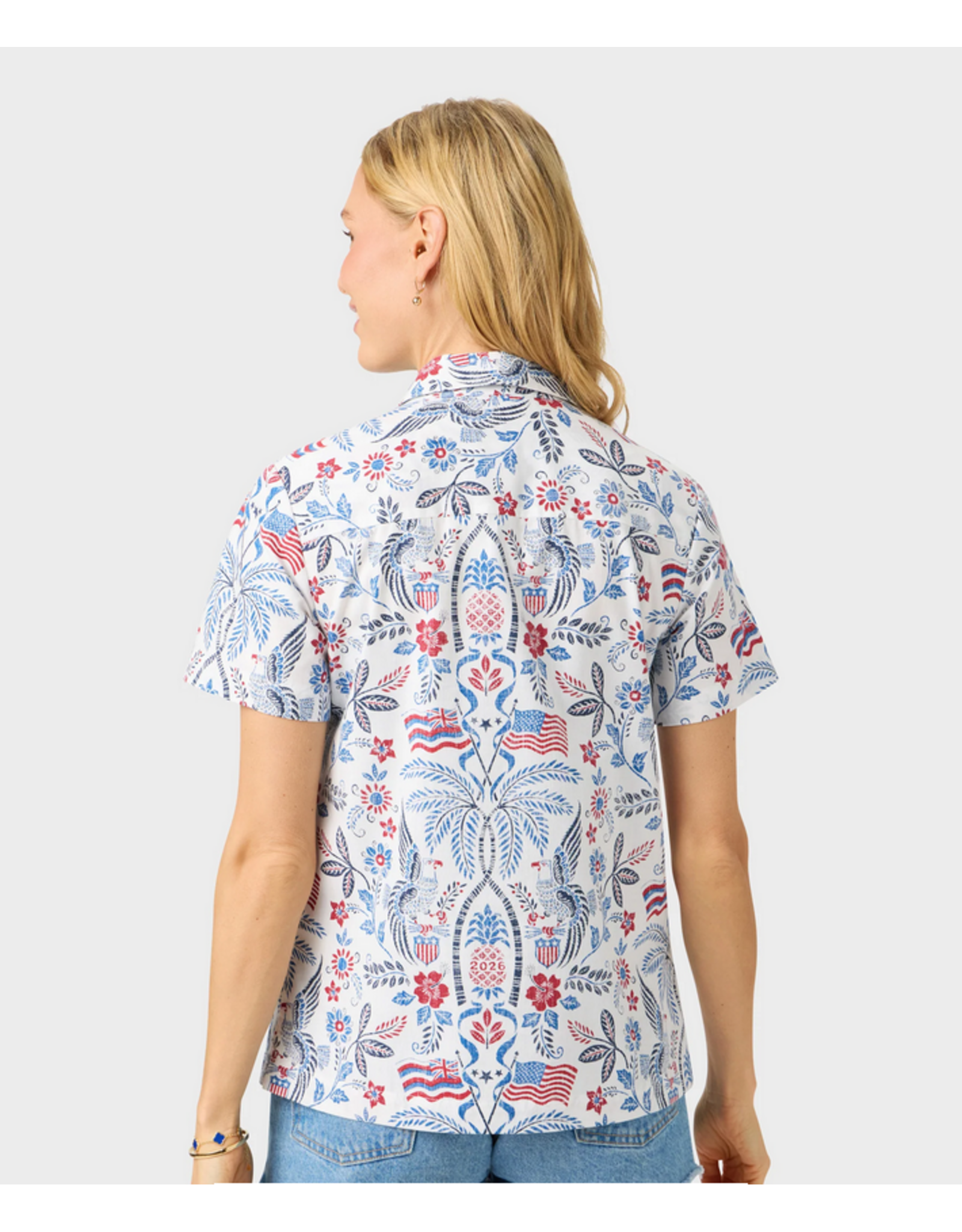 Reyn Spooner Reyn W700143126 Summer Commemorative 2026 Womens RBF White