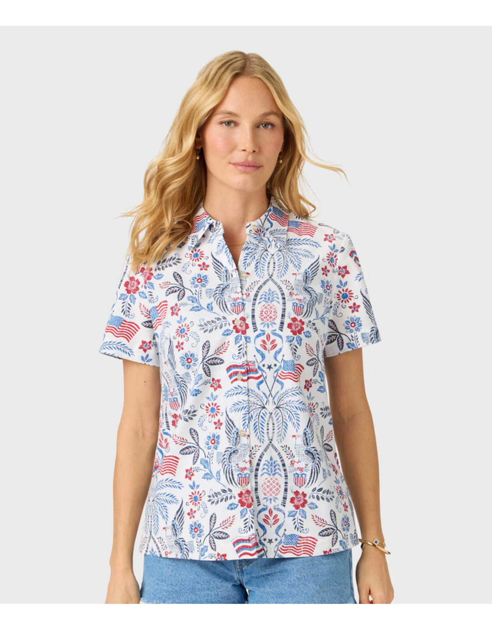 Reyn Spooner Reyn W700143126 Summer Commemorative 2026 Womens RBF White