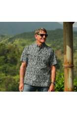 Reyn Spooner Reyn M687212525 Ki'i By Dietrich Varez Black Button Front