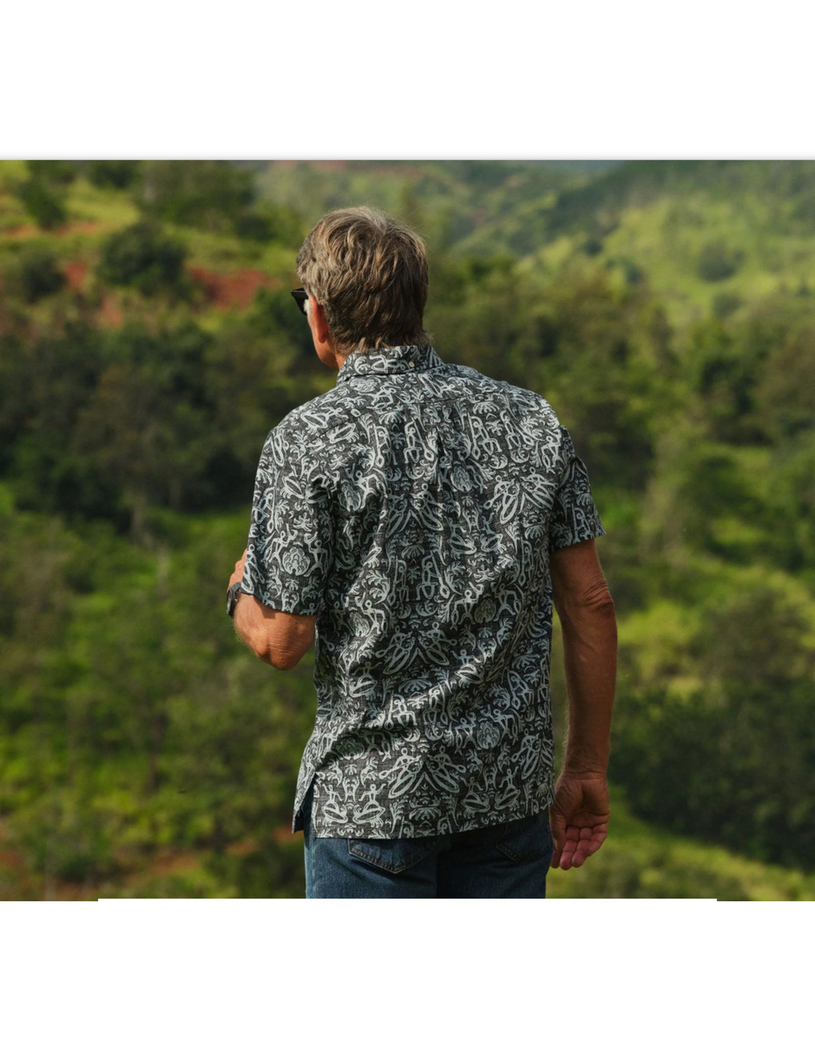 Reyn Spooner Reyn M687212525 Ki'i By Dietrich Varez Black Button Front