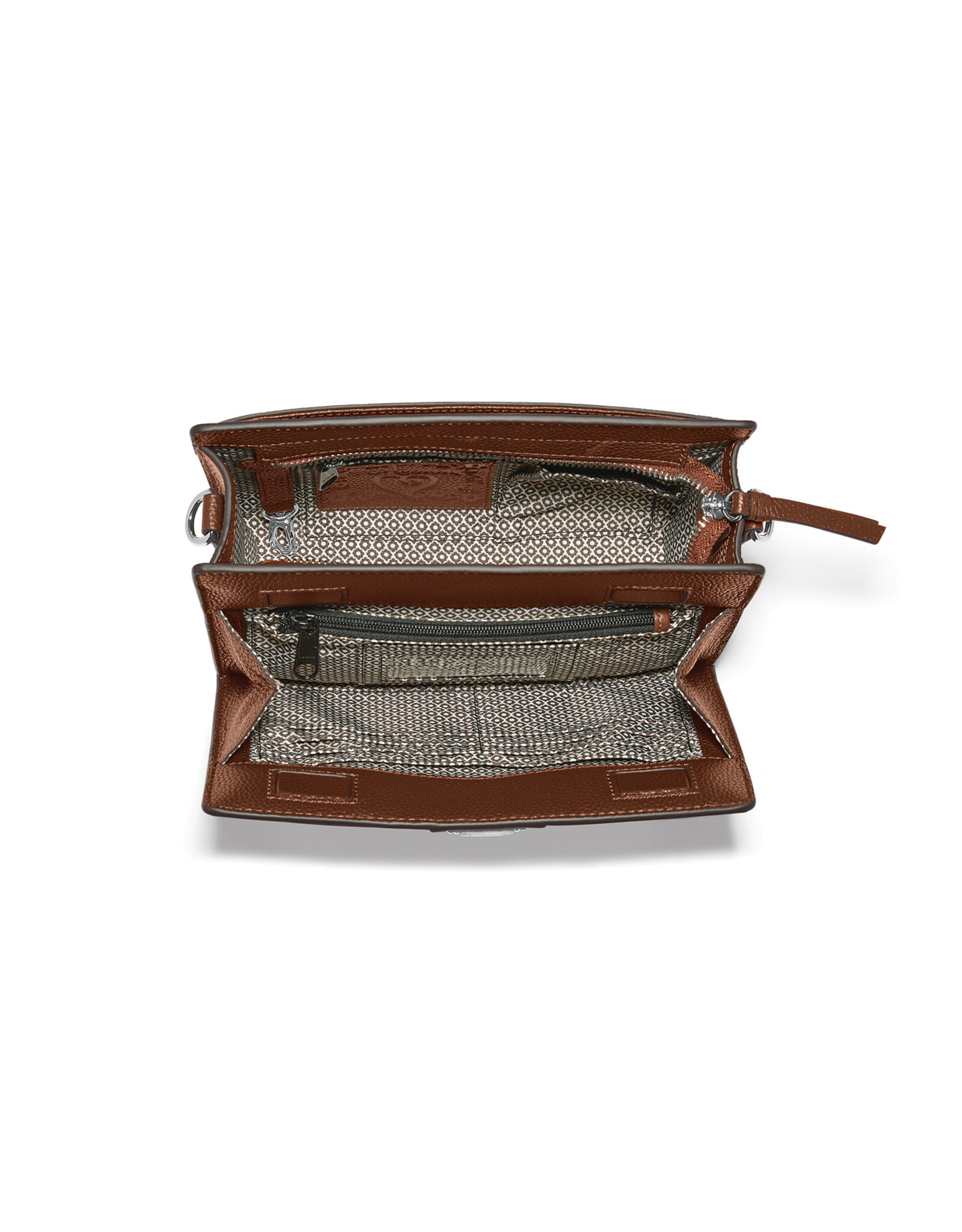 Brighton Brighton H4400R Bourbon Pretty Tough Fusion Findley Suede Organizer