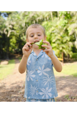 Reyn Spooner Reyn K709929026 Island Daze Toddler Cabana Set Adriatic Blue