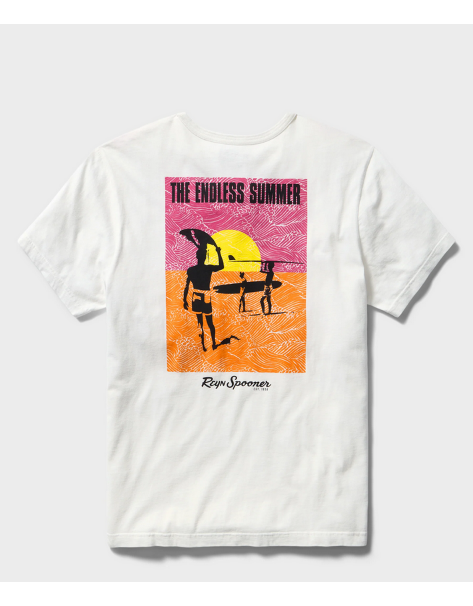 Reyn Spooner Reyn M740430126 Endless Summer White Tee Shirt