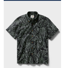 Reyn Spooner Reyn M730112526 Kalo Leaf BF Charcoal