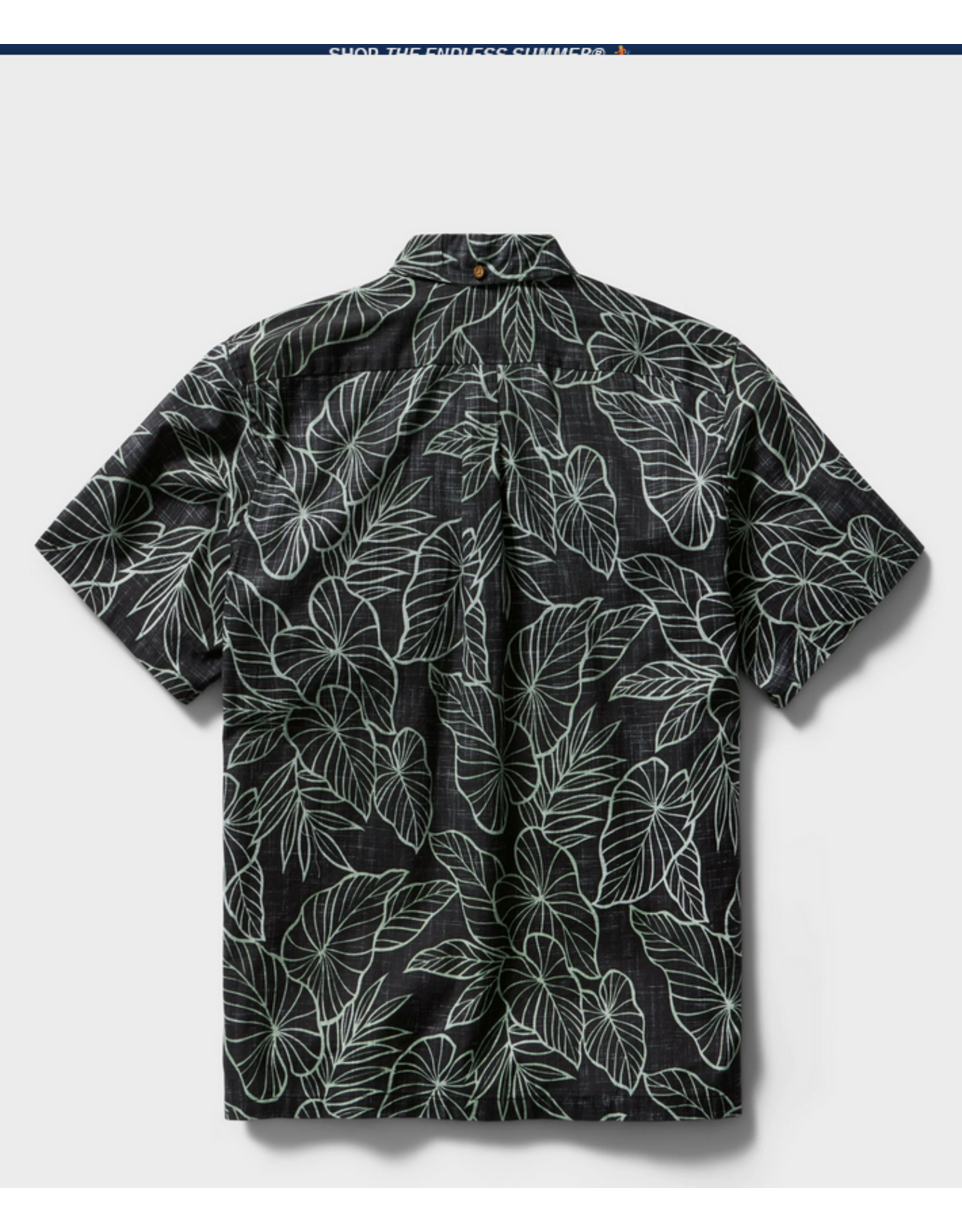 Reyn Spooner Reyn M730112526 Kalo Leaf BF Charcoal