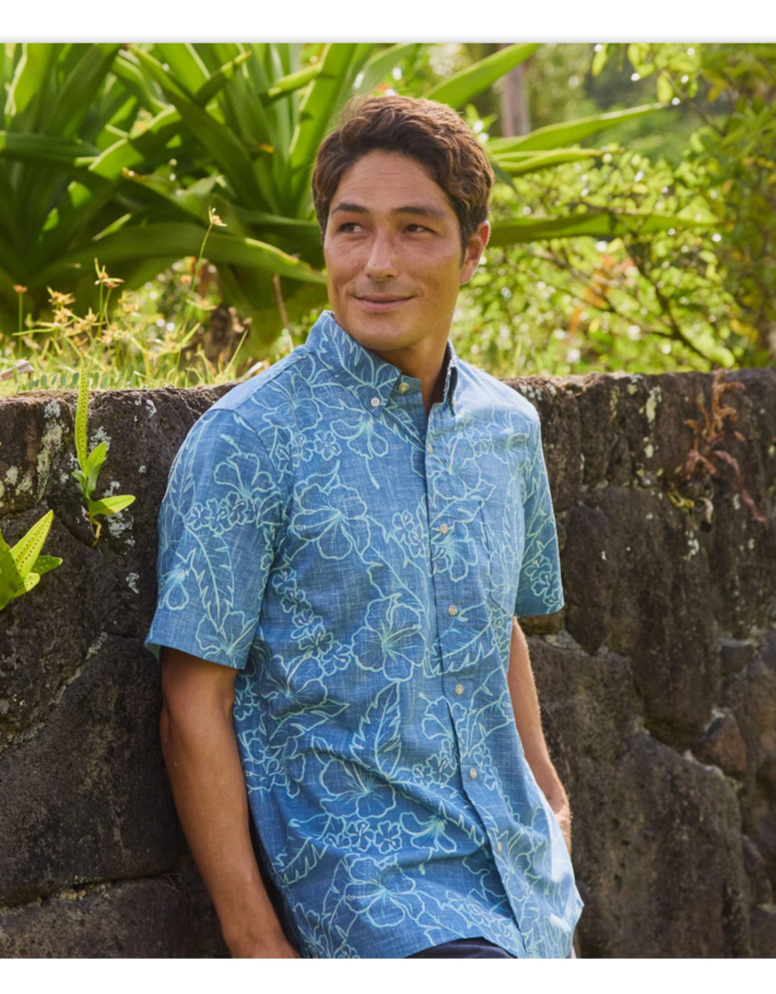Reyn Spooner Reyn M699012526 Lei Low BF Blue