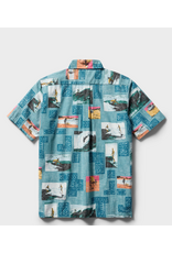 Reyn Spooner Reyn M708912526 The Endless Summer 60th Comm. BF Blue