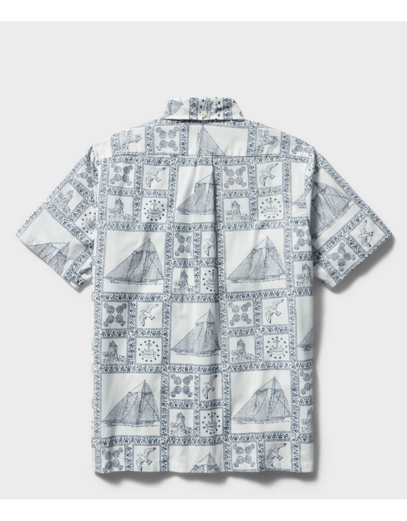 Reyn Spooner Reyn M708412526 Newport Sailor BF White