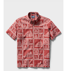 Reyn Spooner Reyn M708412526 Newport Sailor BF Red
