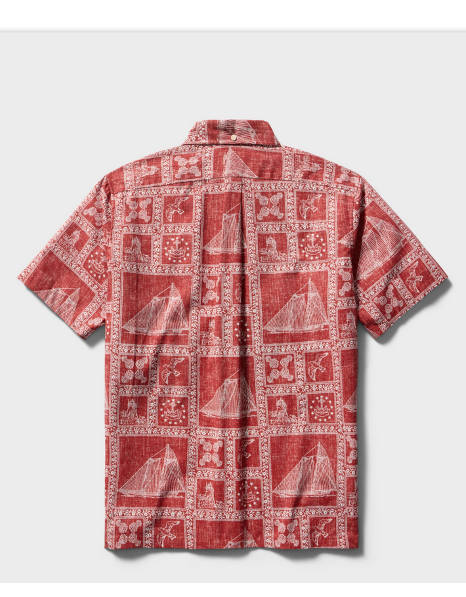 Reyn Spooner Reyn M708412526 Newport Sailor BF Red