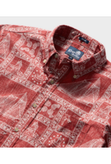 Reyn Spooner Reyn M708412526 Newport Sailor BF Red