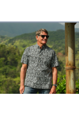 Reyn Spooner Reyn M687212525 Ki'i By Dietrich Varez Black Button Front