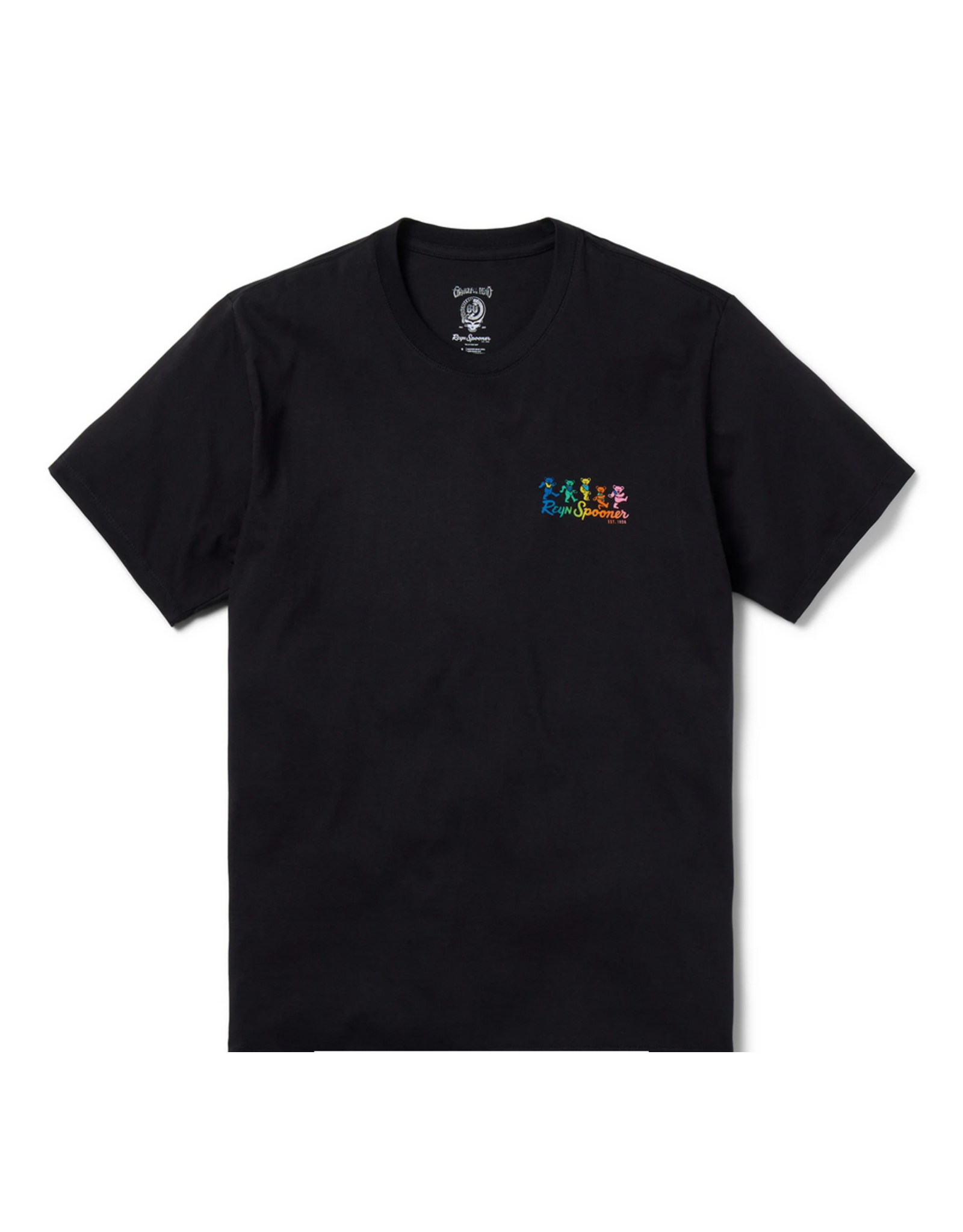 Reyn Spooner Reyn M678230125 Grateful Dead Black Tee Shirt