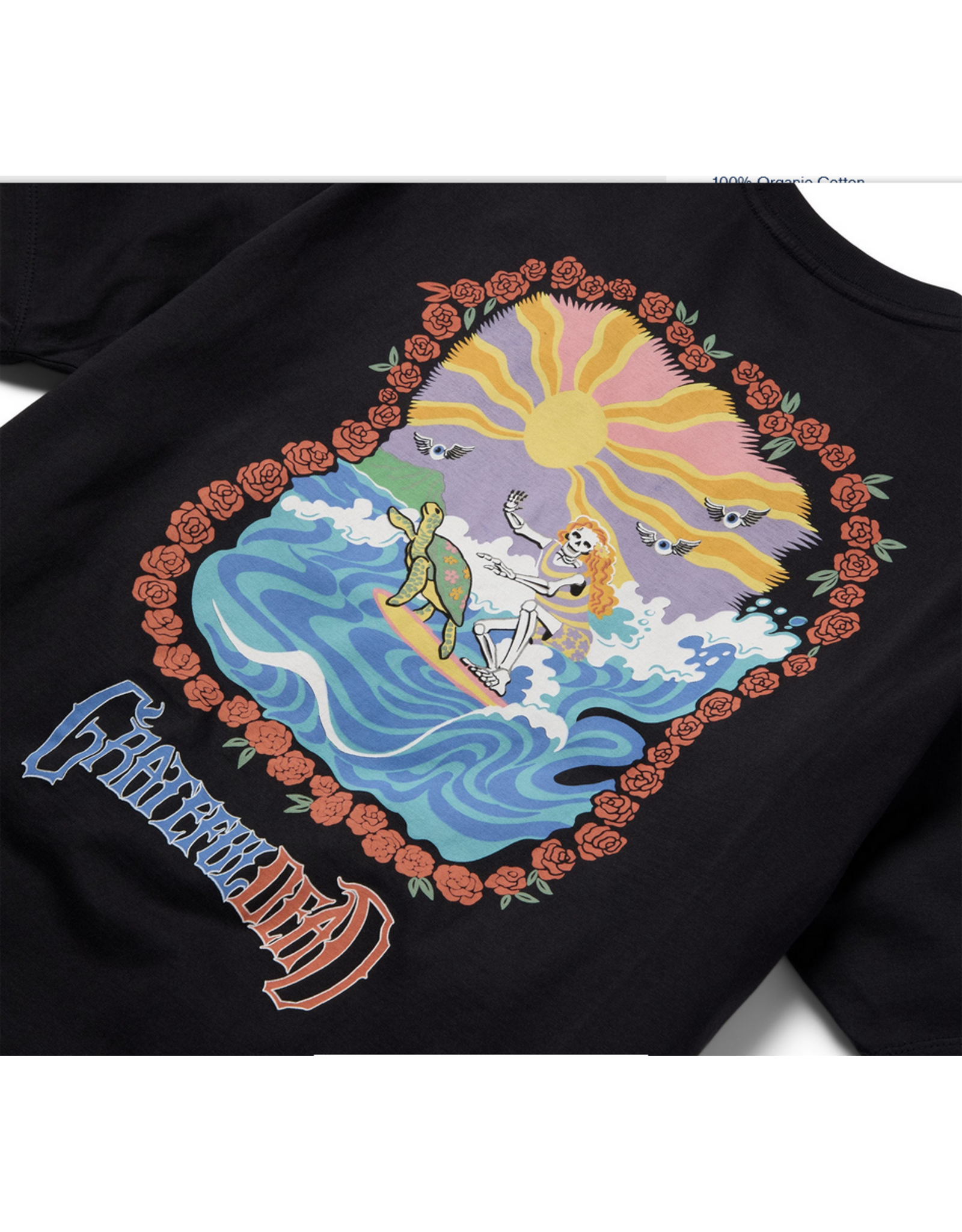 Reyn Spooner Reyn M678230125 Grateful Dead Black Tee Shirt