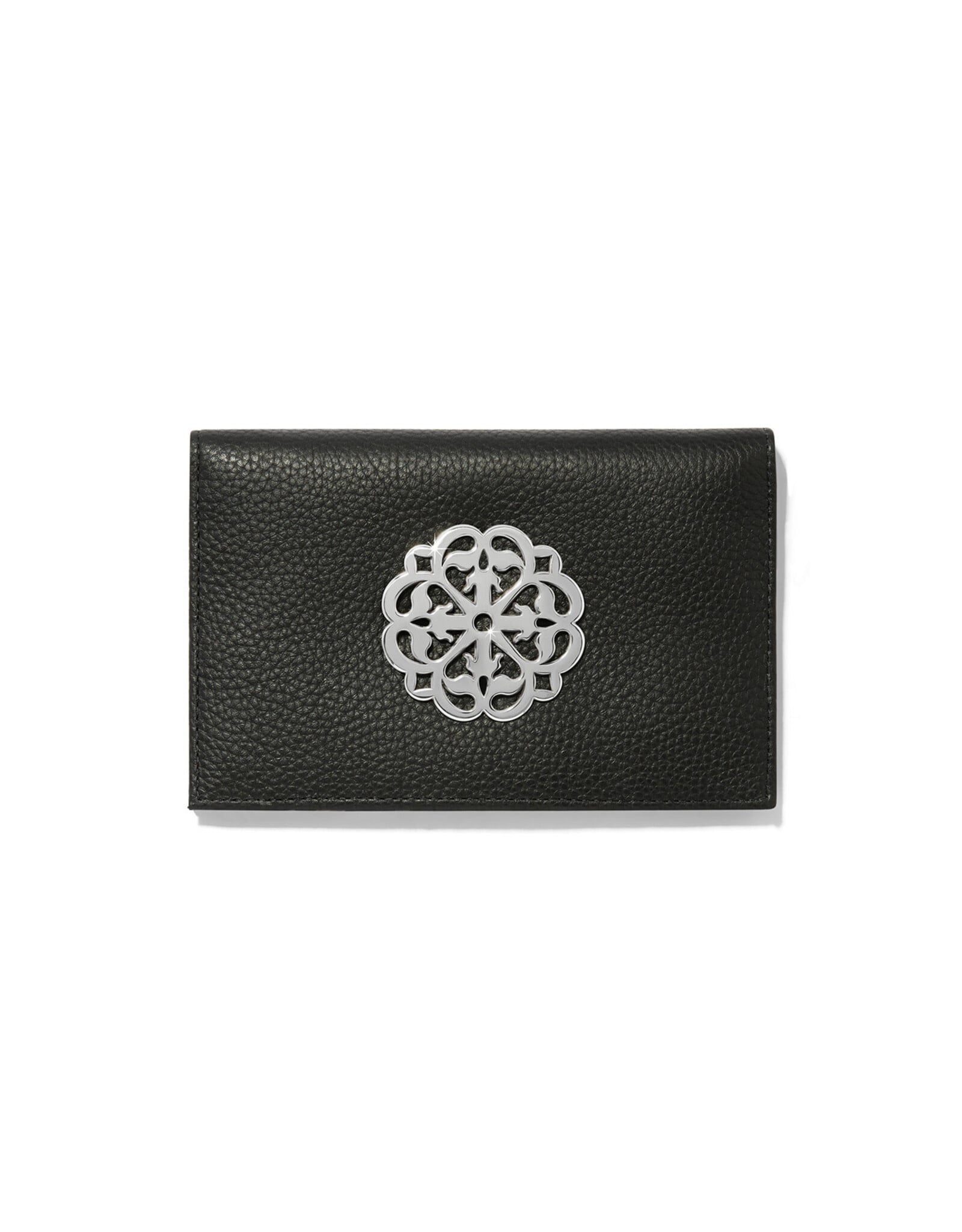 Brighton Brighton T3598K Black Ferrara Medallion Folio Wallet