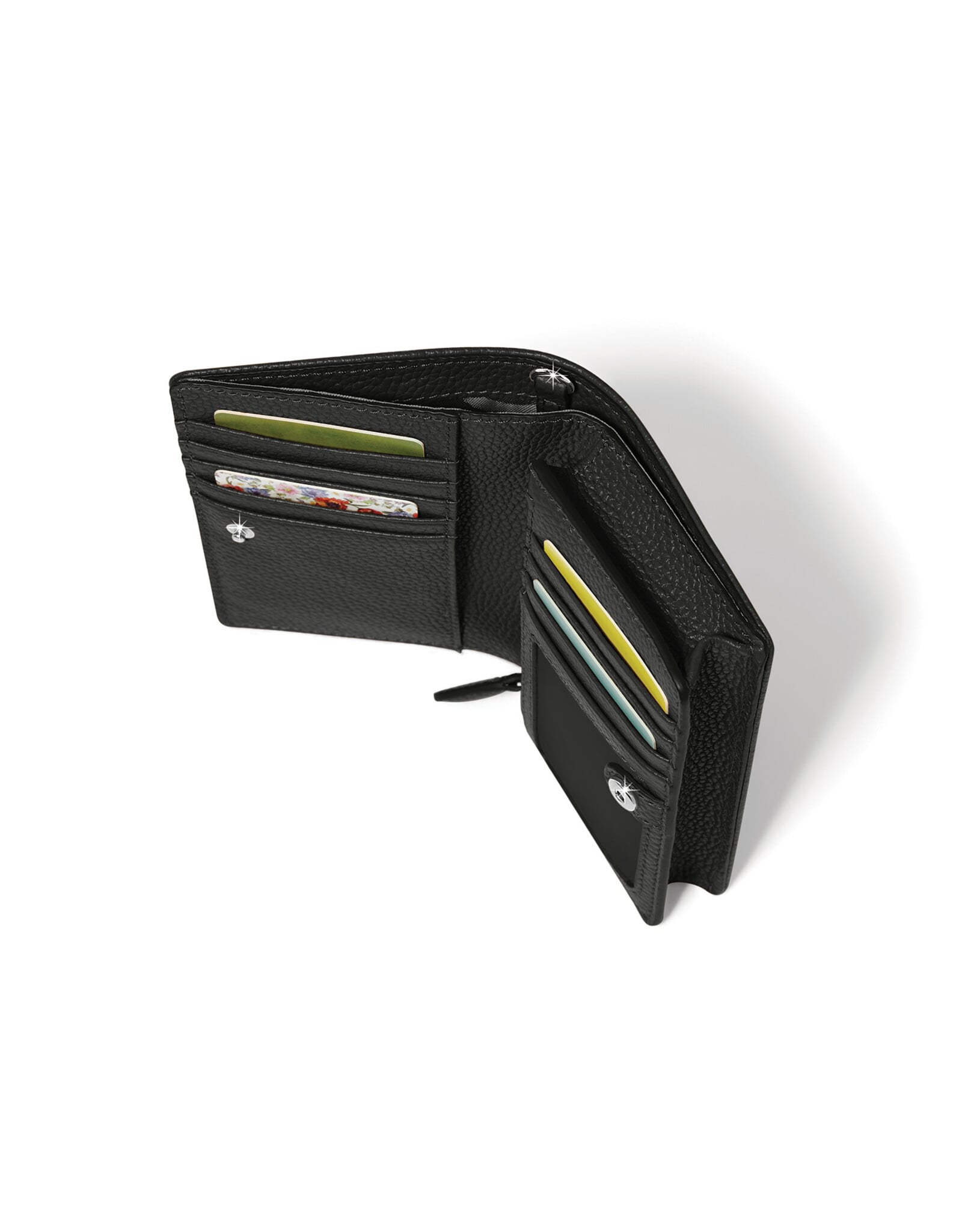 Brighton Brighton T22853 Black Brave Heart Medium Wallet