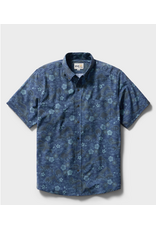 Reyn Spooner Reyn M715213326 Sakura Fields Navy Performance Button Front