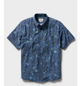 Reyn Spooner Reyn M715213326 Sakura Fields Navy Performance Button Front