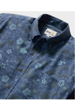 Reyn Spooner Reyn M715213326 Sakura Fields Navy Performance Button Front