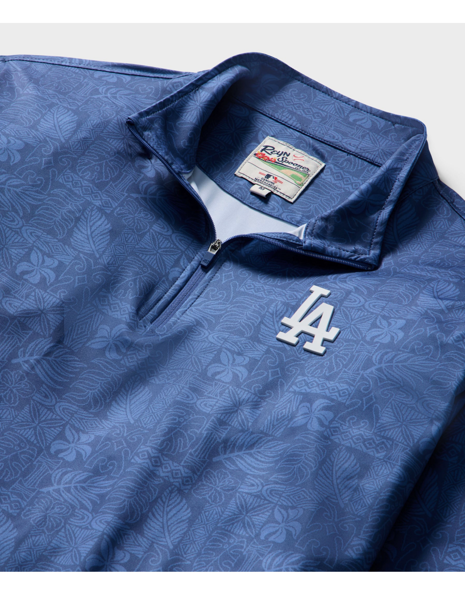 Reyn Spooner Reyn M728435126 MLB Dodgers QZ Zip Jacket