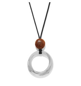 Brighton Brighton JM0217 Cascade Rio Wood Ring Necklace