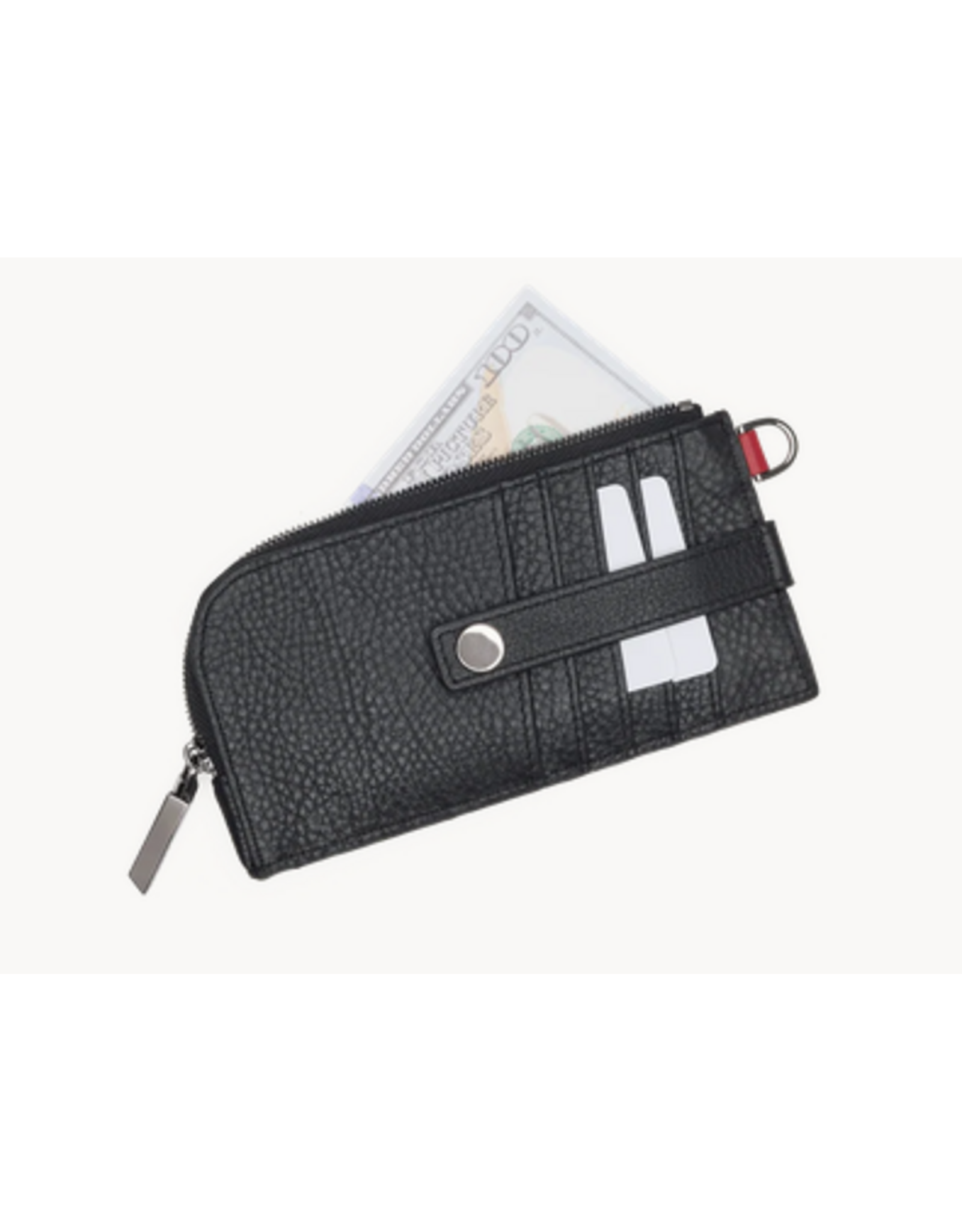 Hammitt Hammitt 19237 210 East Black Gunmetal Wallet