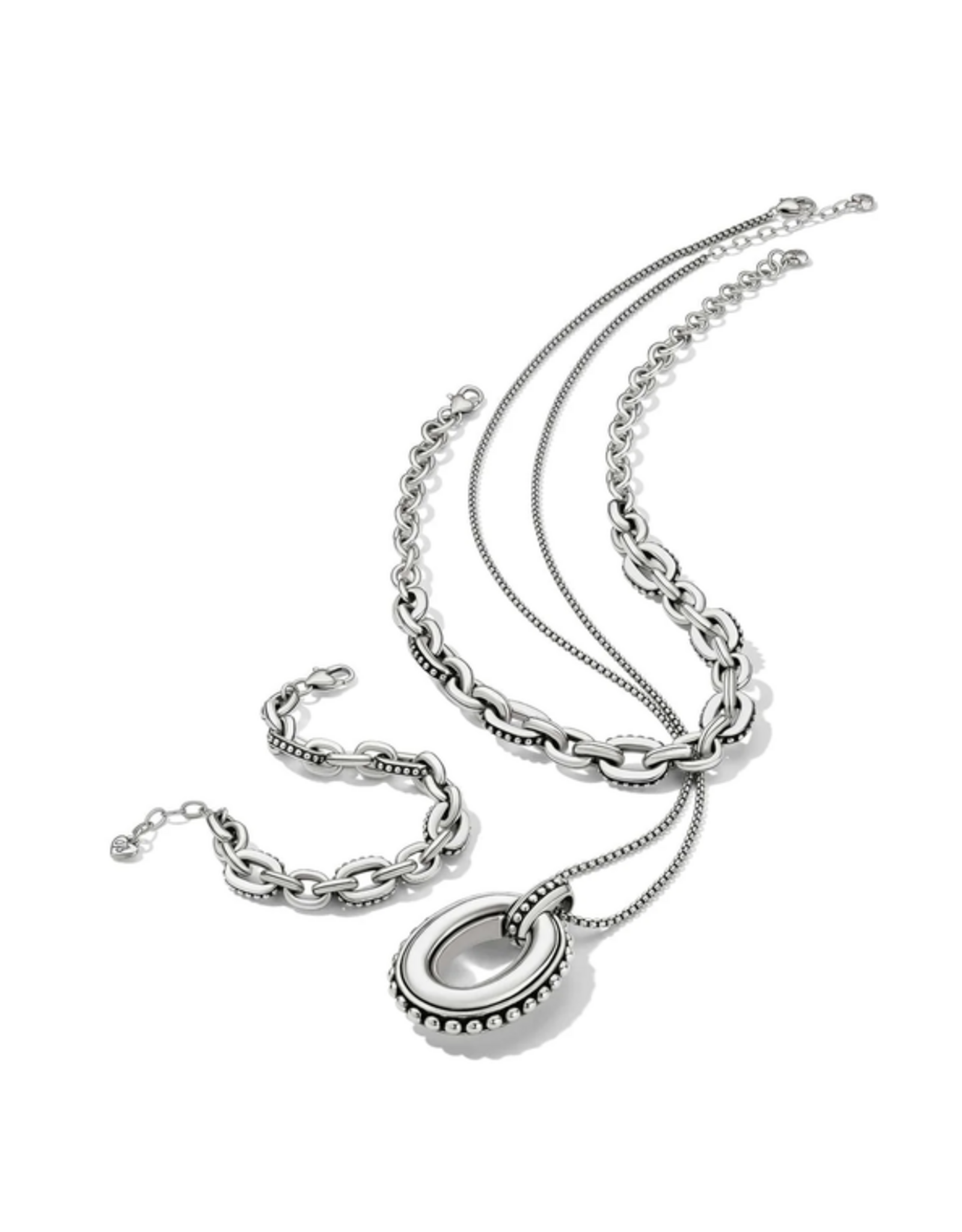 Brighton Brighton JM0213 Pretty Tough Link Pendant Necklace
