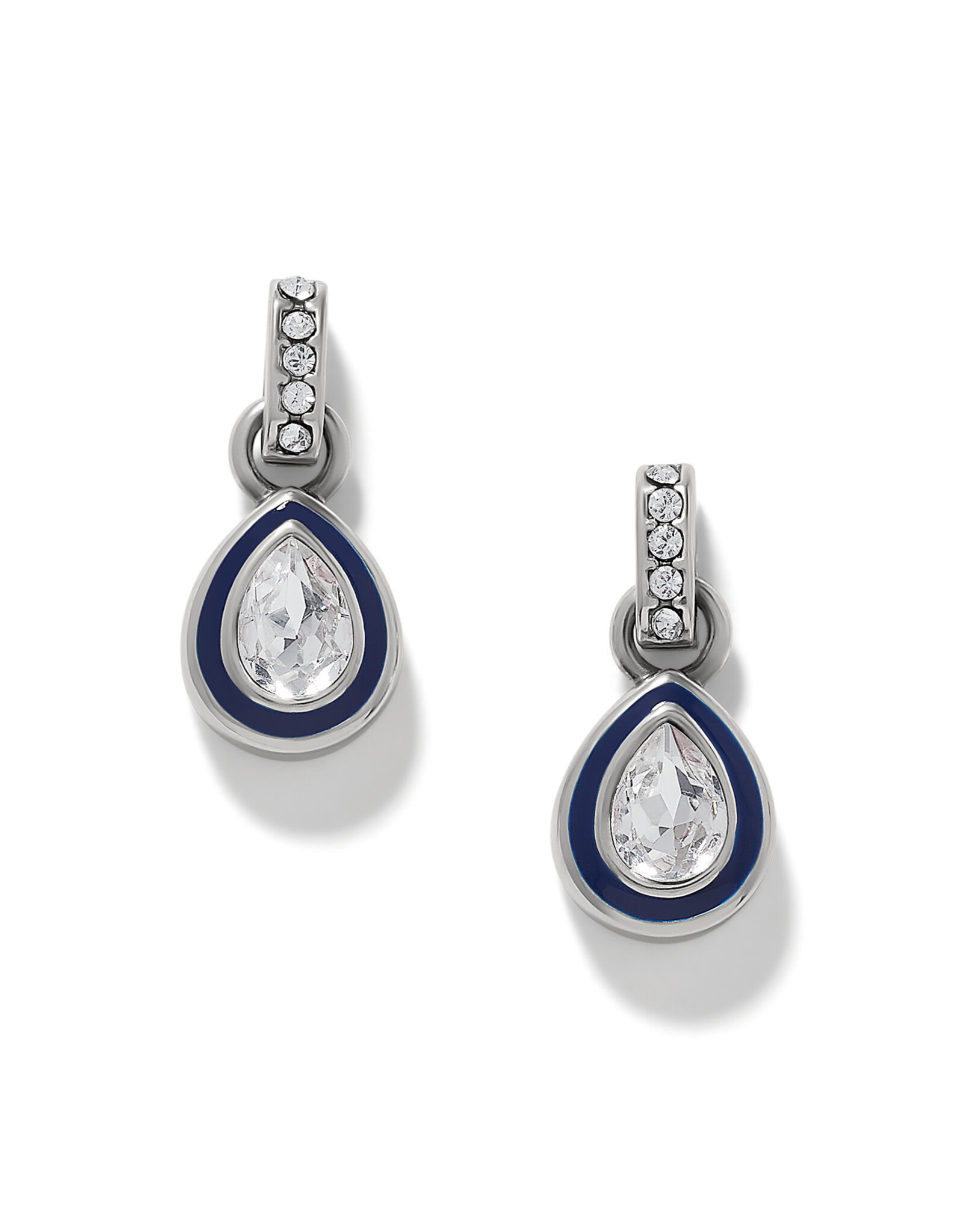Brighton Brighton JA0376 Halo Gemma Petite Teardrop Post Drop Earrings