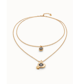 Uno de 50 Uno de 50 COL2002NGRO0U Ser Expresiva Necklace