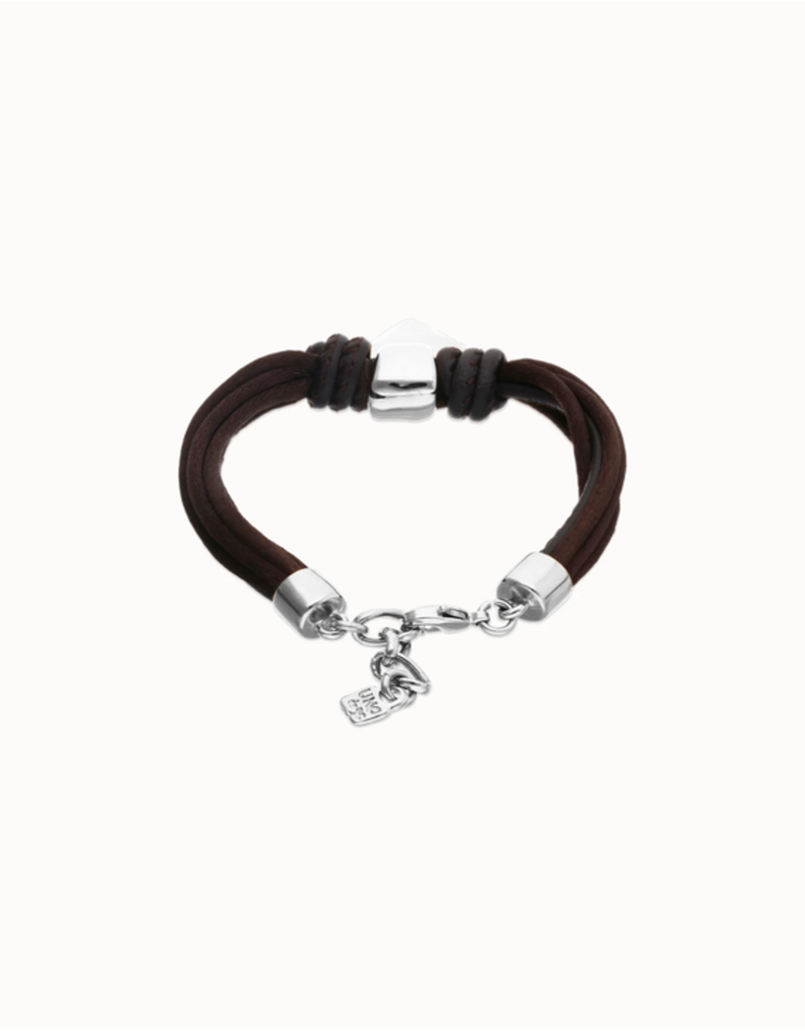 Uno de 50 Uno de 50 PUL2640MARMTL0M Palpito Silk Cord Silver Bracelet