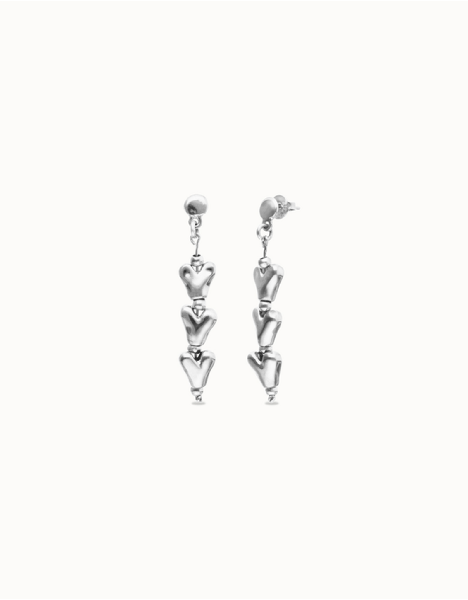 Uno de 50 Uno de 50 PEN1072MTL0000U Palpito Silver Earrings