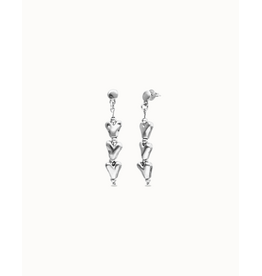 Uno de 50 Uno de 50 PEN1072MTL0000U Palpito Silver Earrings