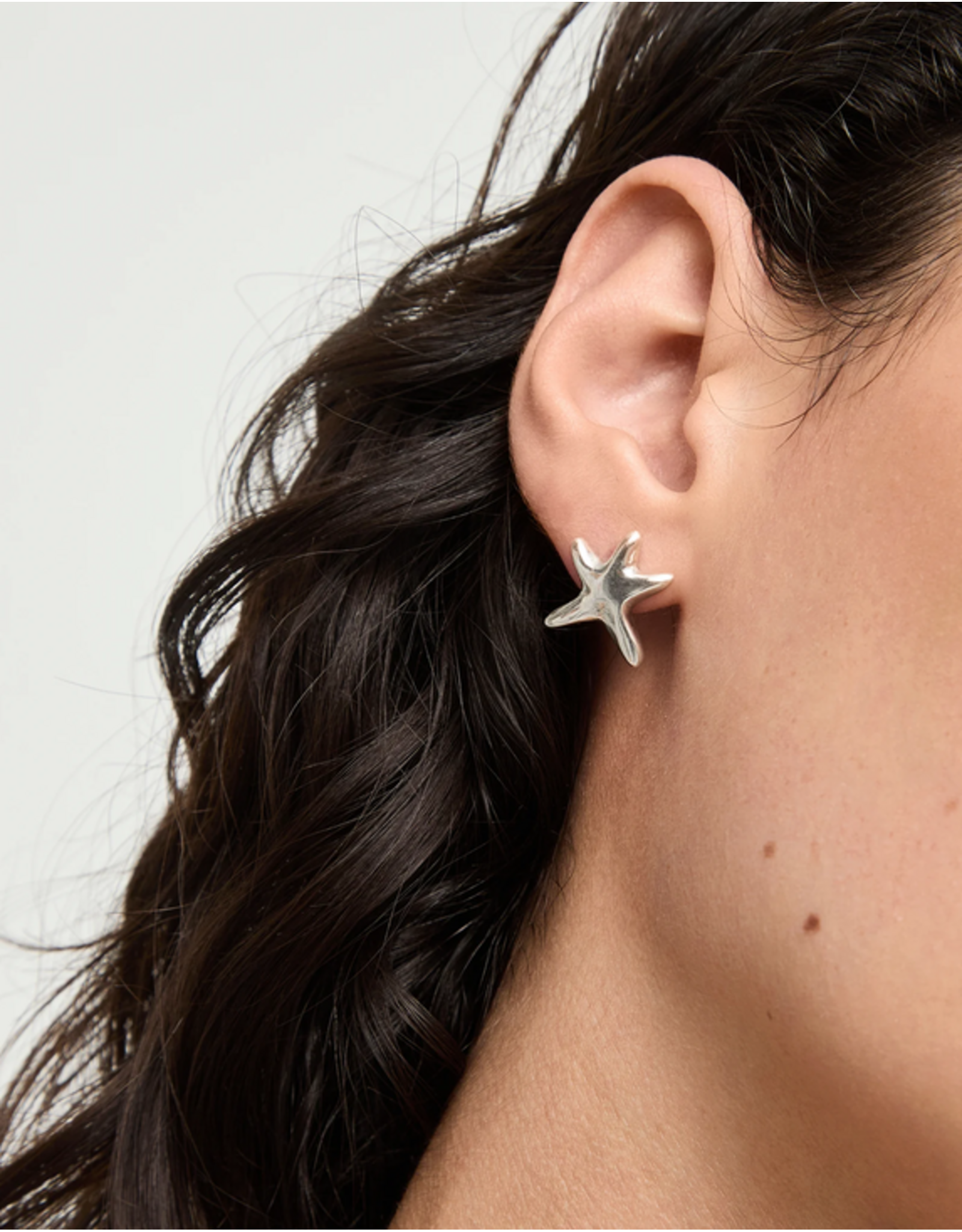 Uno de 50 Uno de 50 PEN1098MTL0000U Star Earrings