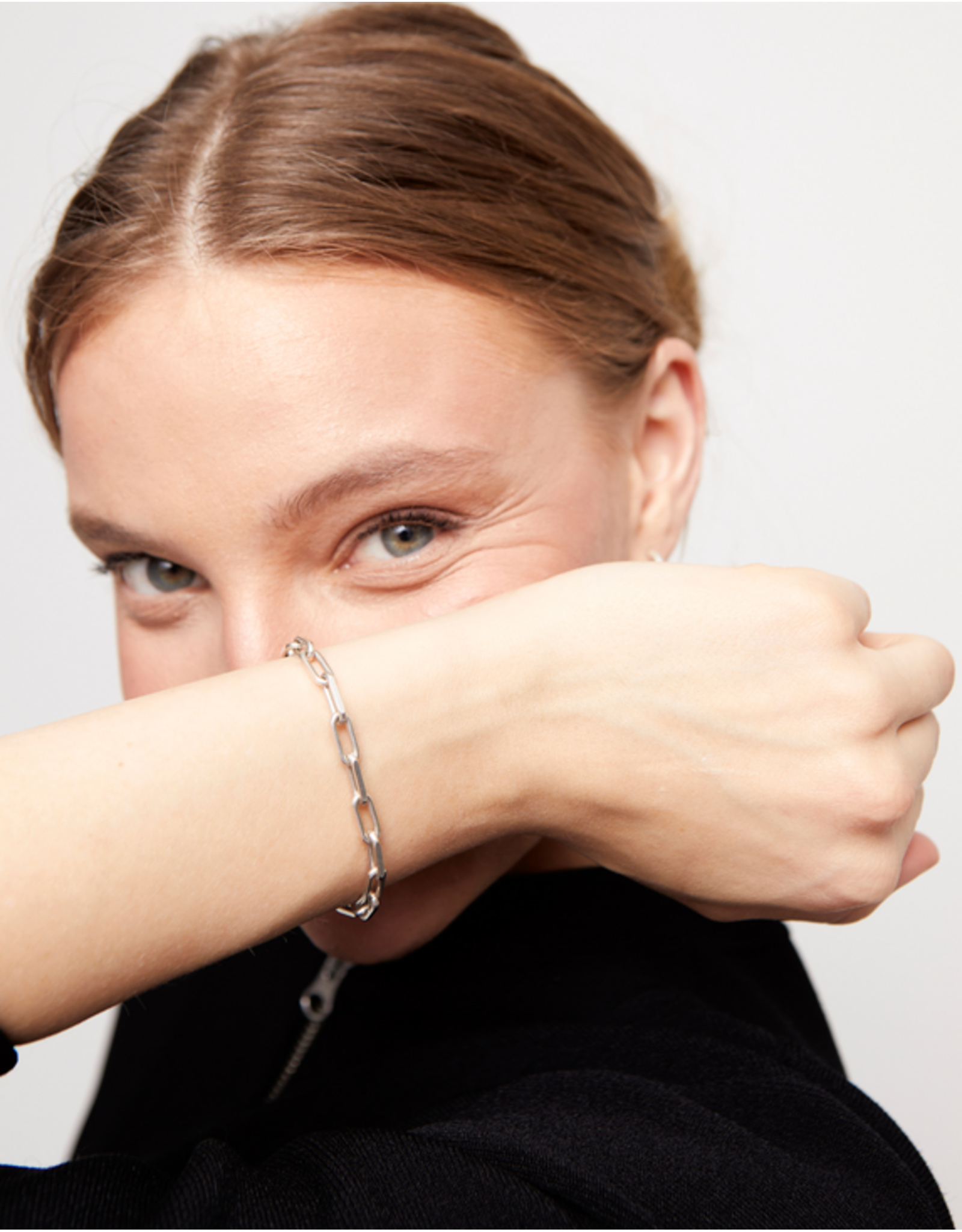 Uno de 50 Uno de 50 PUL2503MTL0000M Rectangular Link Hazte Uno Bracelet