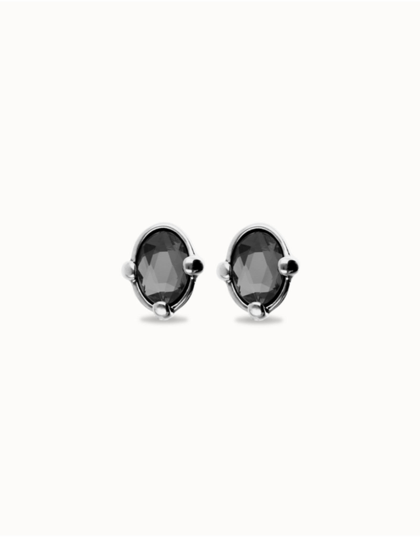 Uno de 50 Uno de 50 PEN1002NGRMTL0U Ser Deslumbrante Earrings