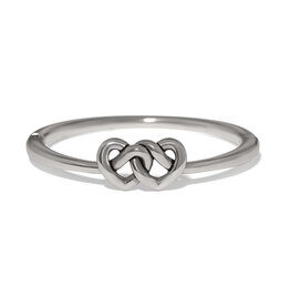 Brighton Brighton JF0504 Interlok Linked Hearts Hinged Bangle