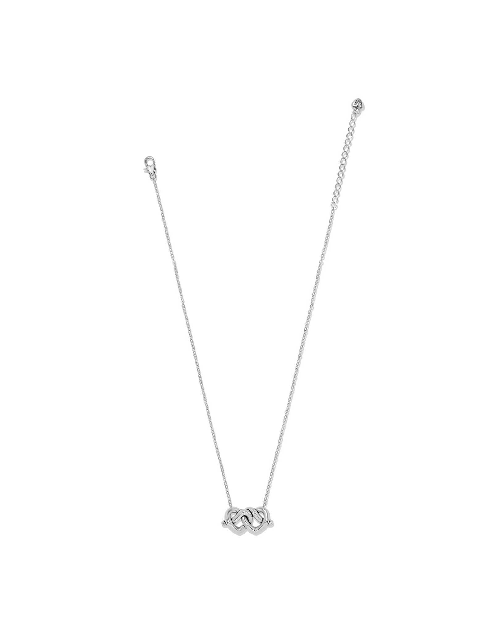 Brighton Brighton JM0294 Interlok Linked Hearts Necklace