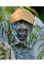 Reyn Spooner Reyn M709212526 Kamaka Ukulele 110th Anniversary Classic Button Front Blue