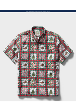 Reyn Spooner Reyn M730812526 Hawaiian Christmas 1983 BF Shirt White