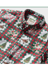 Reyn Spooner Reyn M730812526 Hawaiian Christmas 1983 BF Shirt White